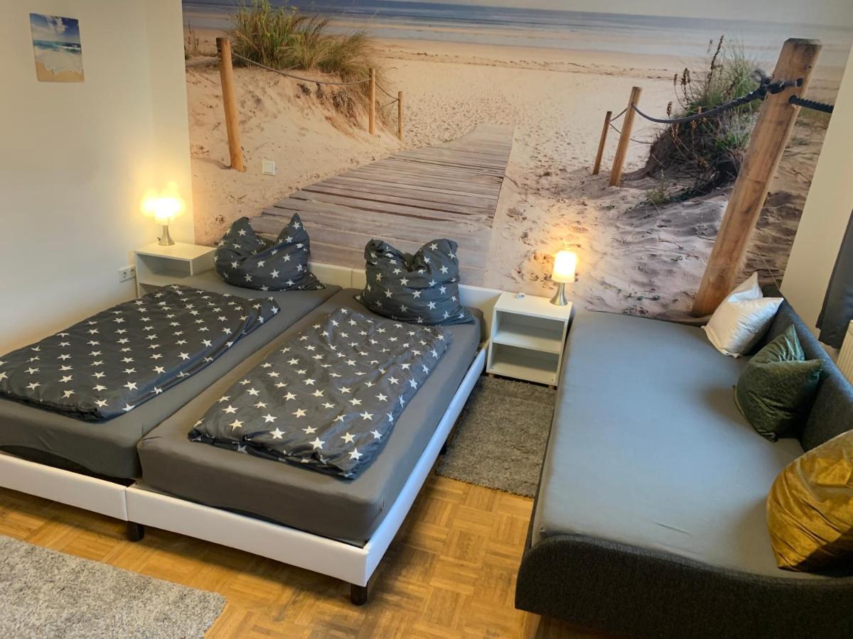 Mainpark Apartment 4 Schlafzimmer Bis Zu 10 Personen Direkt Ueber Aschaffapartment Bei Aschaffenburg Mainaschaff Luaran gambar