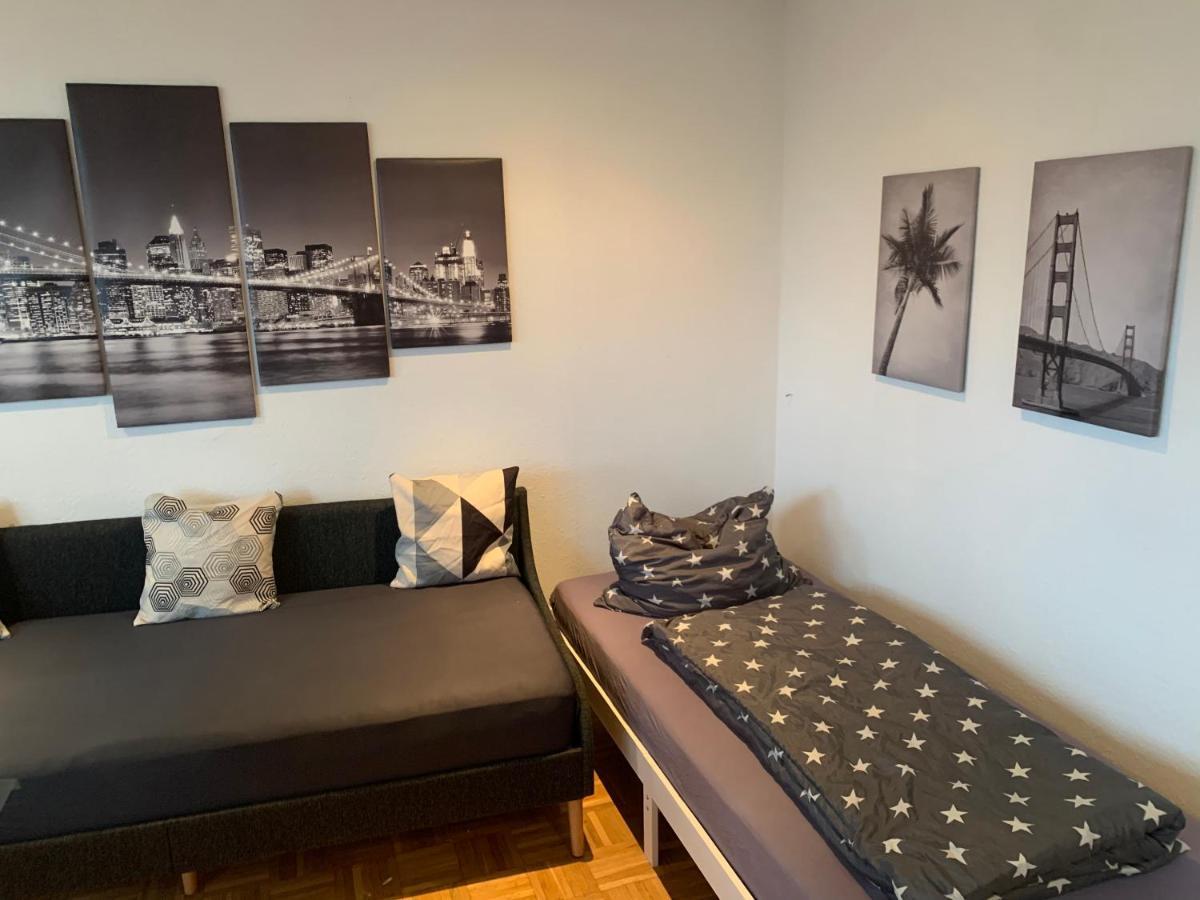 Mainpark Apartment 4 Schlafzimmer Bis Zu 10 Personen Direkt Ueber Aschaffapartment Bei Aschaffenburg Mainaschaff Luaran gambar